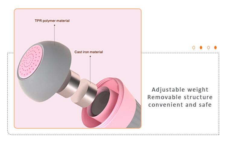 Маленькая гантель с регулируемым весом 5 в 1 для леди дома
