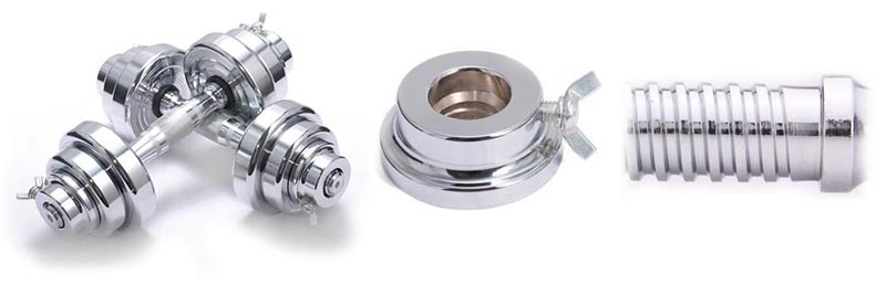 Штанга без гантелей со стальным покрытием для фитнеса