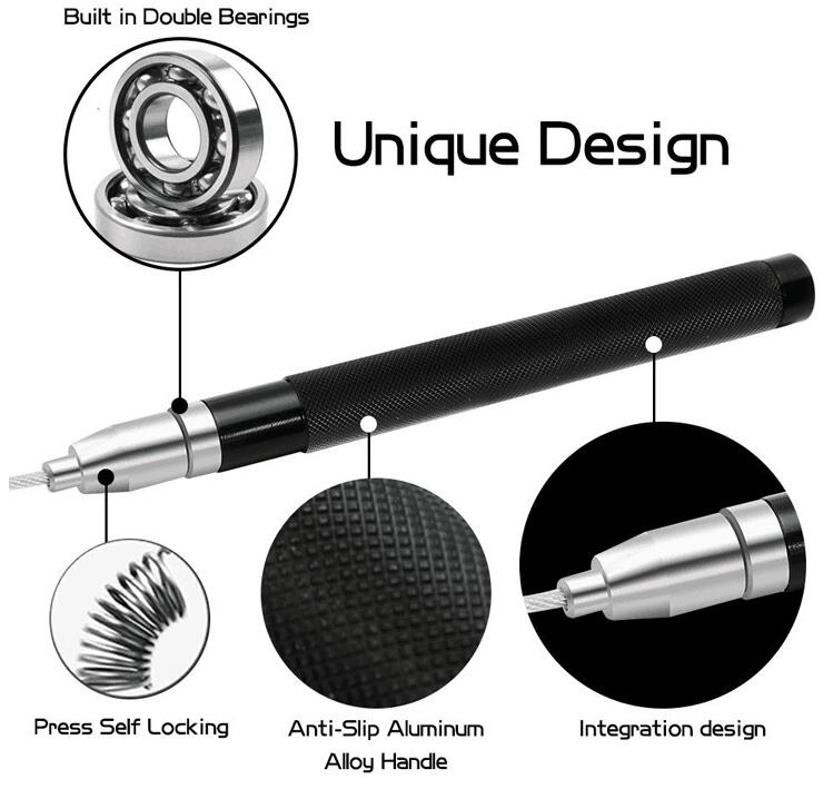 Трос с регулируемой скоростью движения по длине Трос с регулируемой скоростью движения по длине