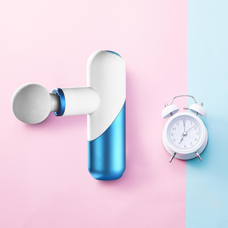 Двухцветный Мини-массажный пистолет Двухцветный Мини-массажный пистолет