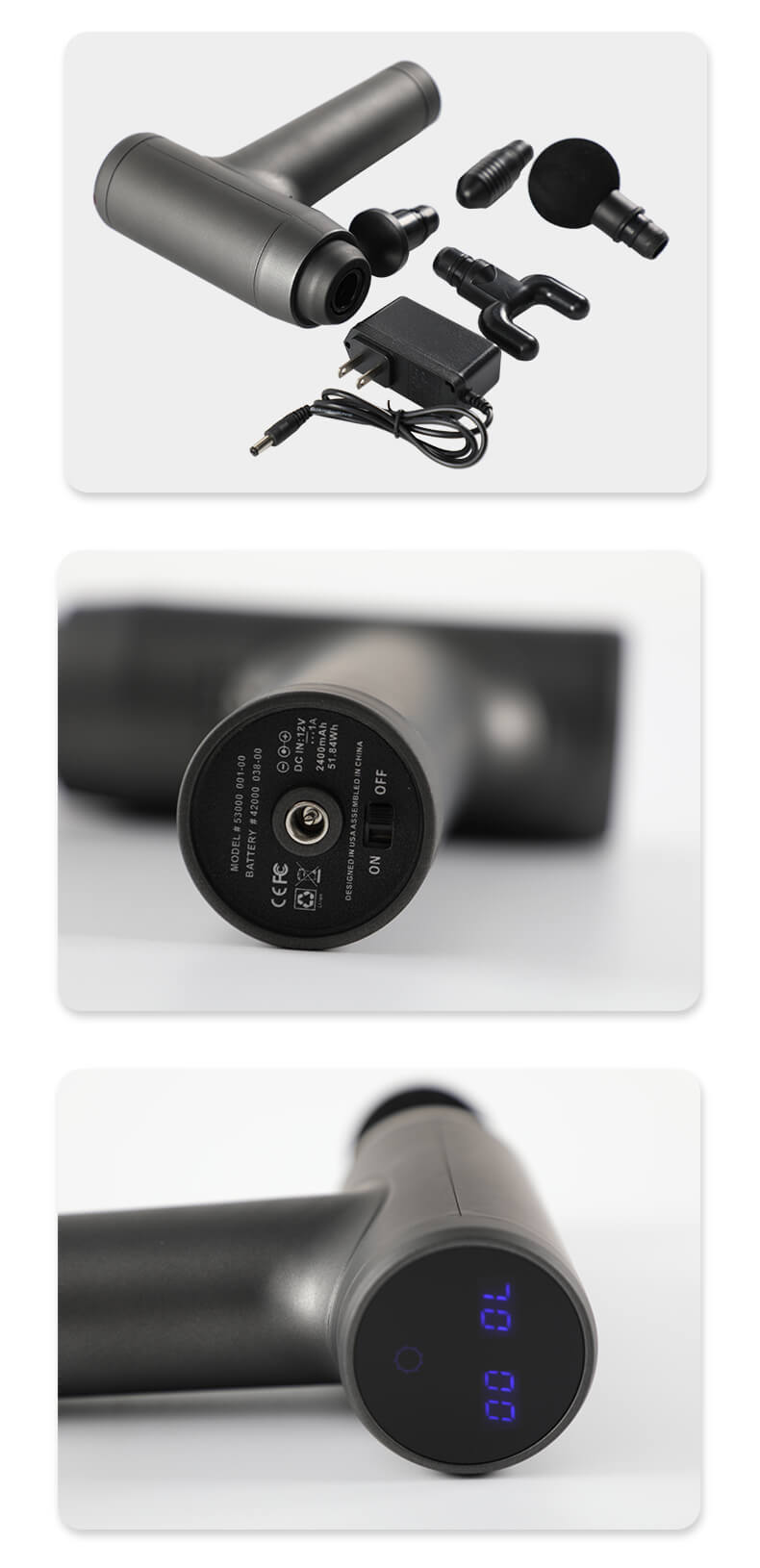 Мотор Щетки Фасции Пистолет