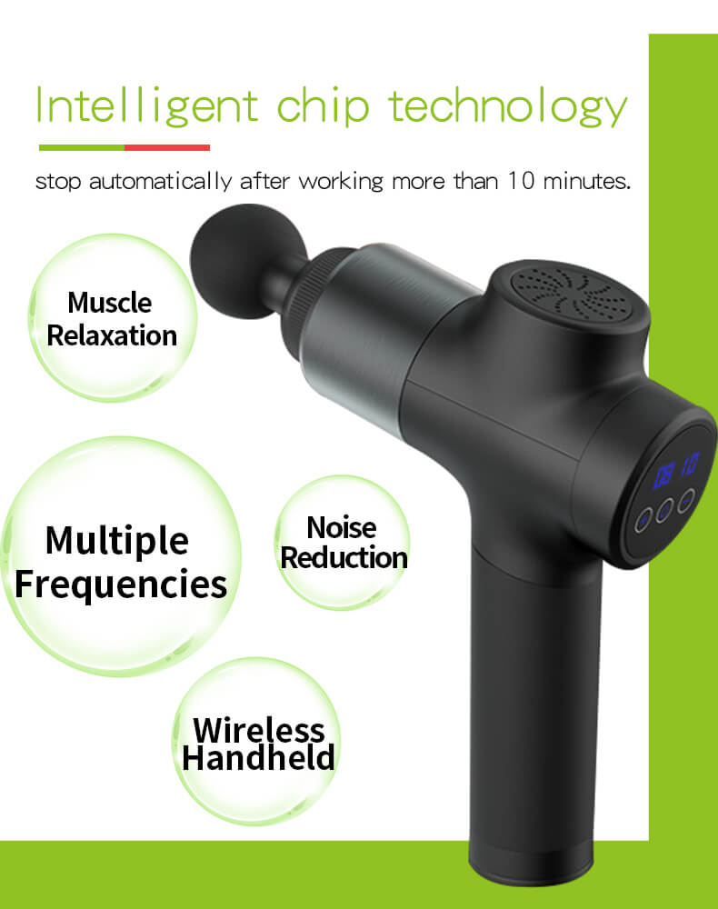 Цифровой массажный пистолет Цифровой массажный пистолет