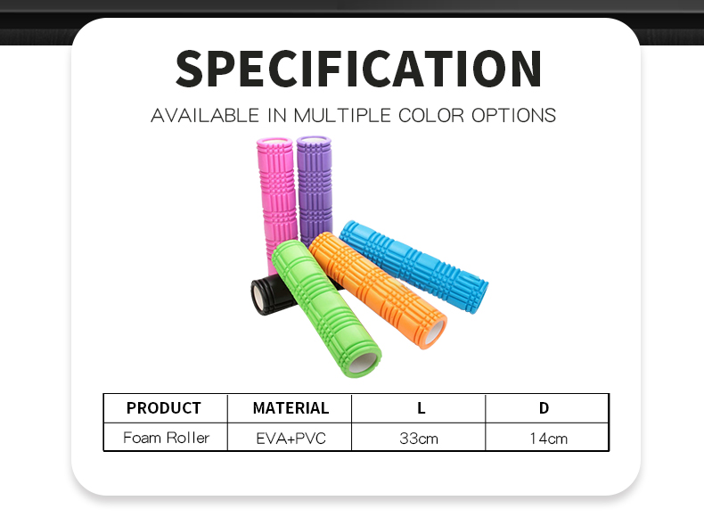 Изготовленный на заказ цвет размер логотип тренажерный зал круглый Ева Булава йога пены ролика комплект с позвоночника