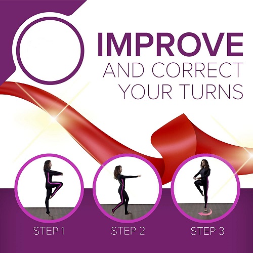 Доска для пируэтов с поворотом в балетном танце Новый дизайн круга Доска для поворота в балете Поворотная доска для танцора