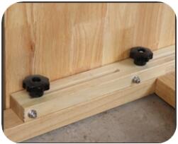 Регулируемое расстояние между лестницами-бочками для пилатеса