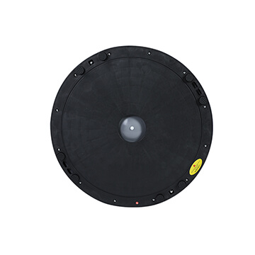 Мяч Bosu с резинками сопротивления