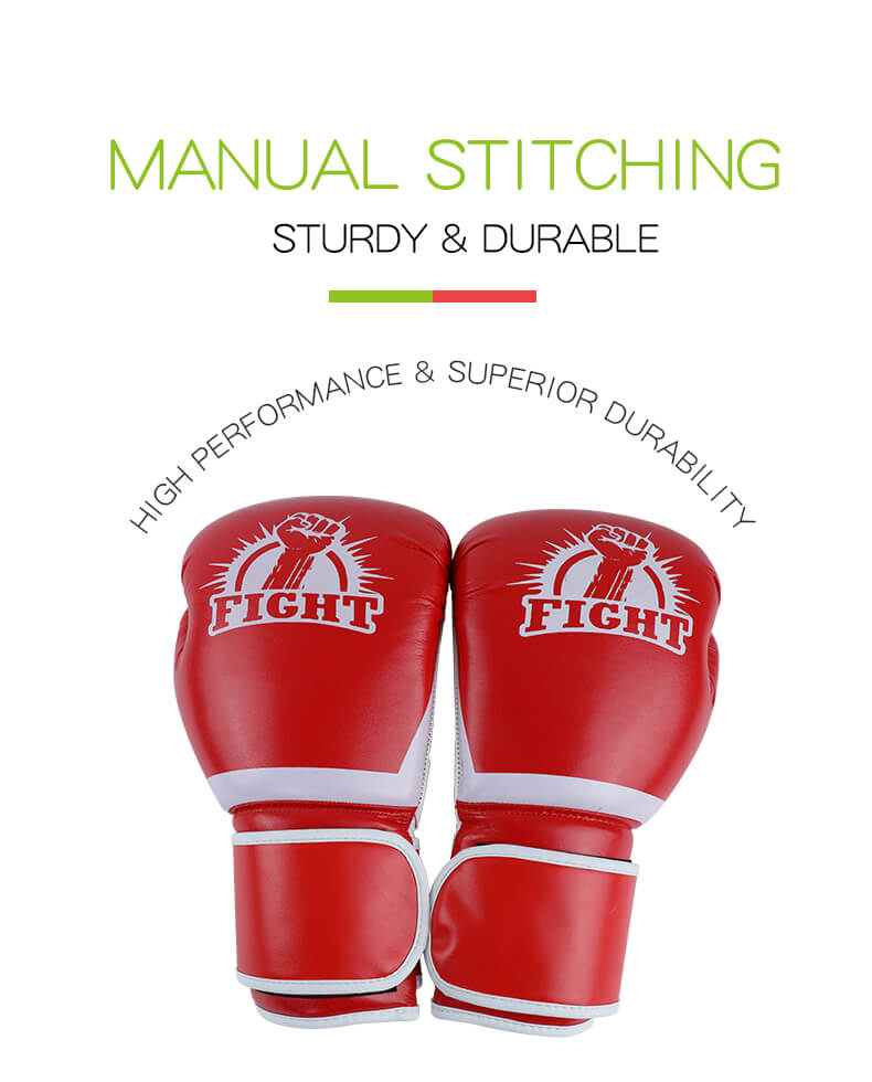 Боксерские перчатки из искусственной кожи Боксерские перчатки из искусственной кожи