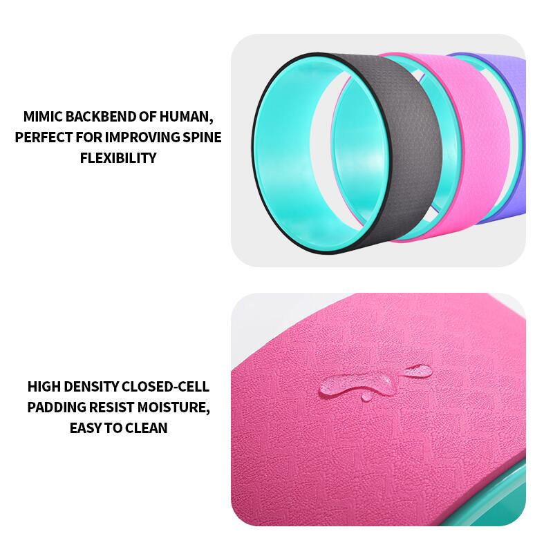 Поставщик колес для йоги из ПК TPE Поставщик колес для йоги из ПК TPE