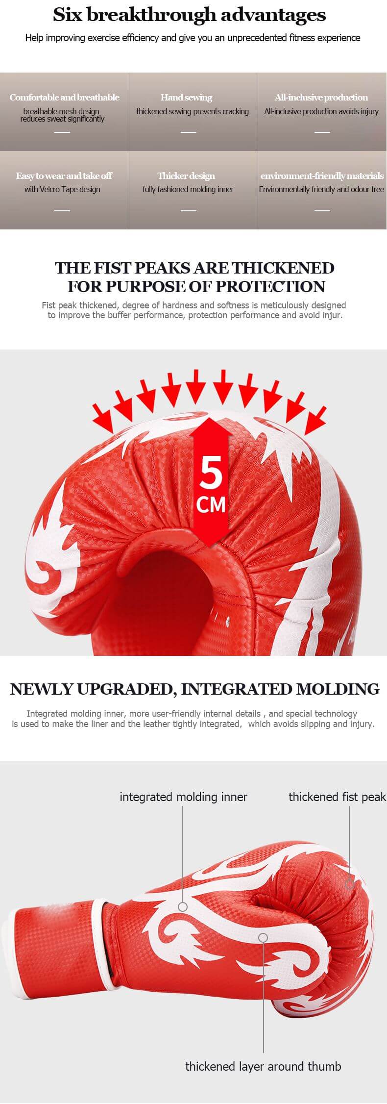 Профессиональные боксерские тренировочные перчатки