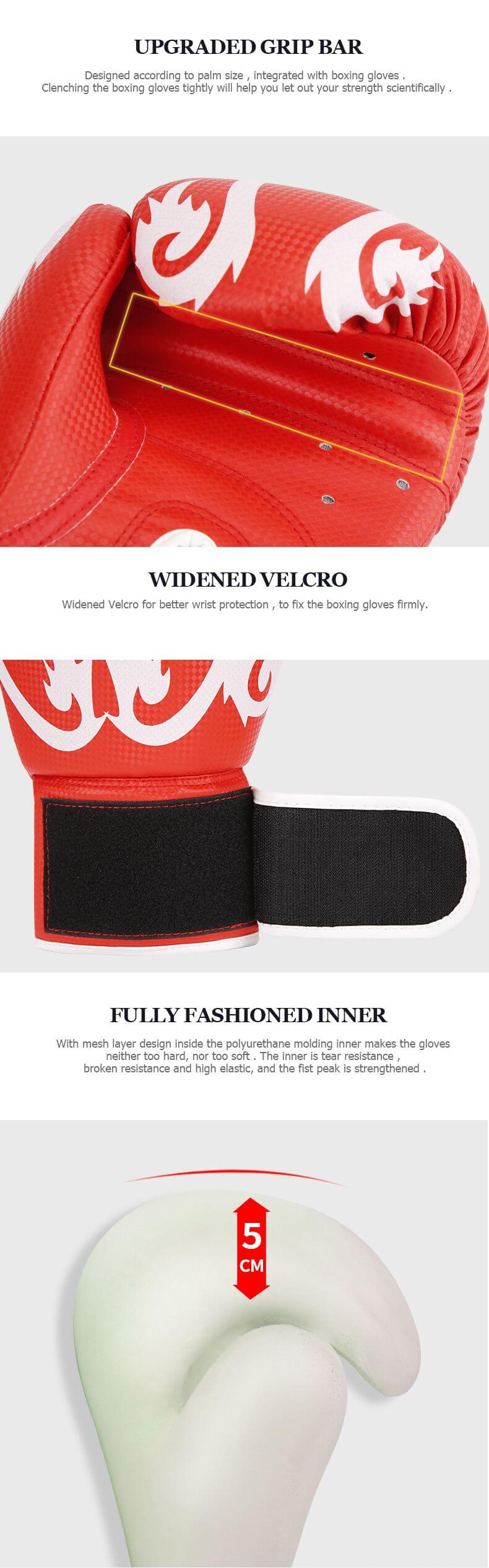 Профессиональные боксерские тренировочные перчатки