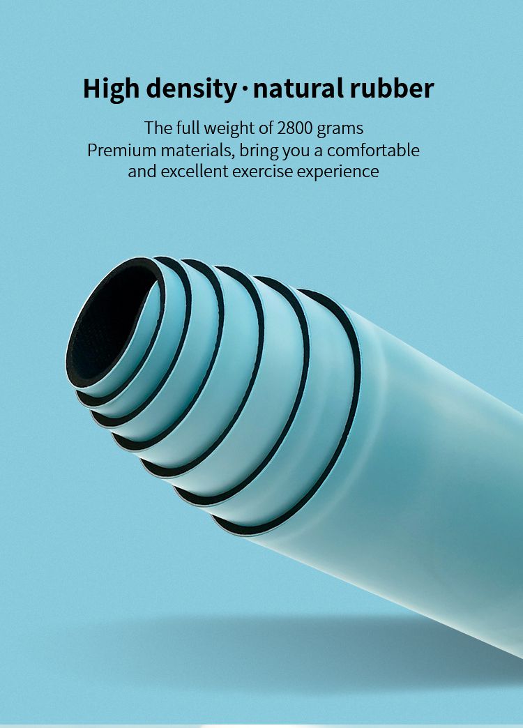 Красочный коврик для йоги из натурального каучука Красочный коврик для йоги из натурального каучука