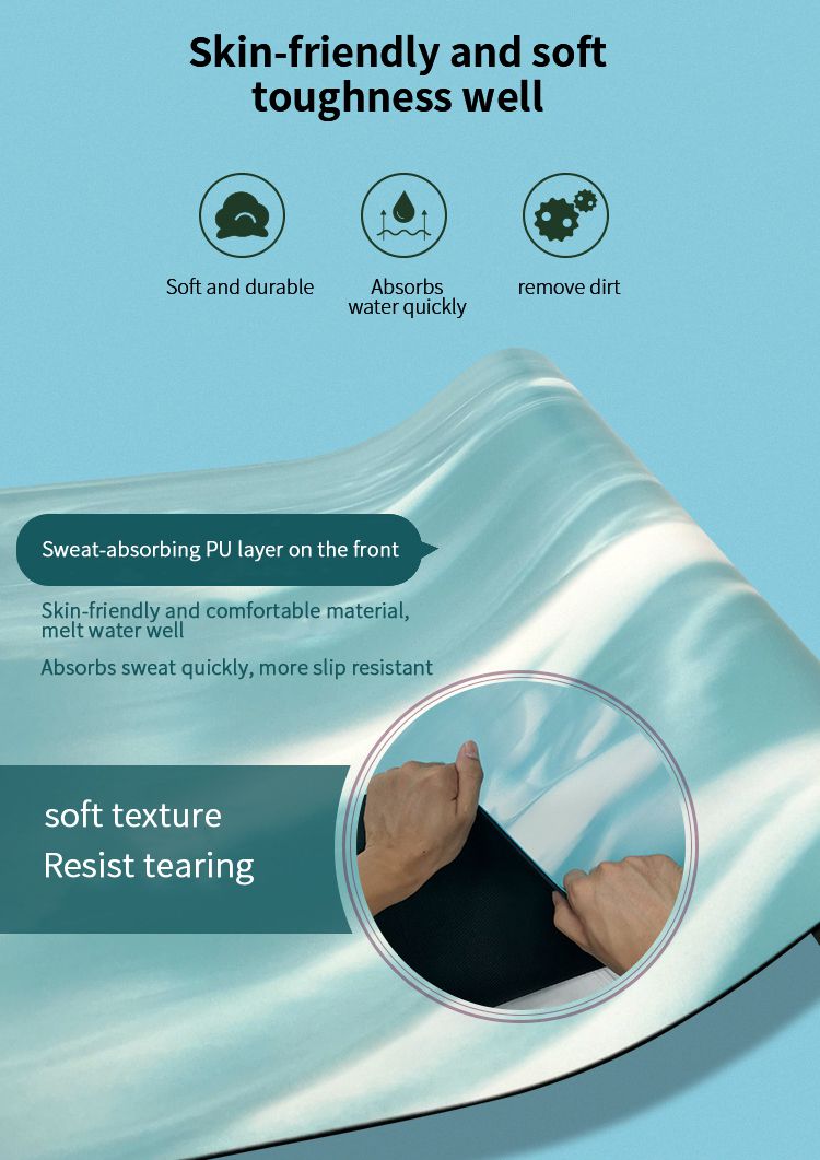 Красочный коврик для йоги из натурального каучука Красочный коврик для йоги из натурального каучука