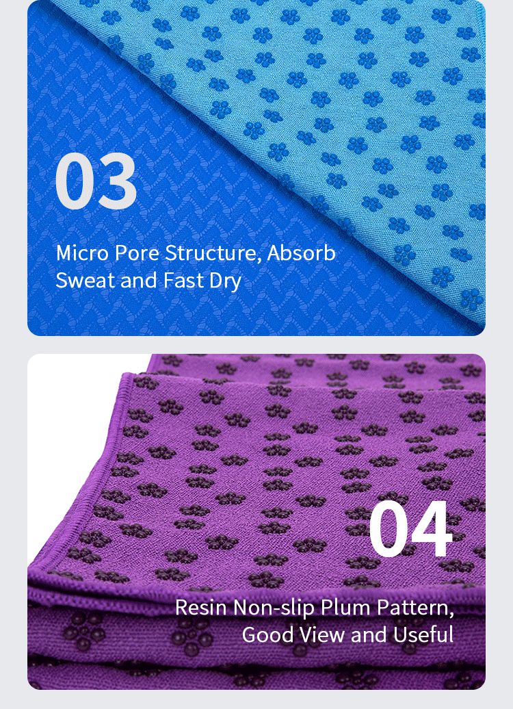 Полотенце для коврика для йоги