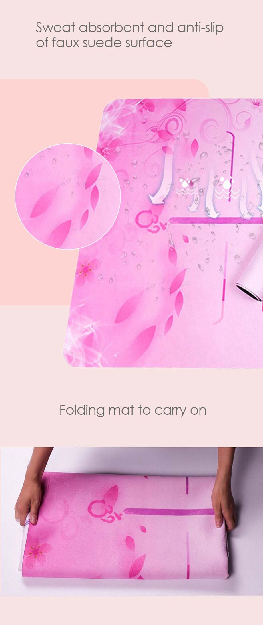 Складной коврик для йоги Складной коврик для йоги