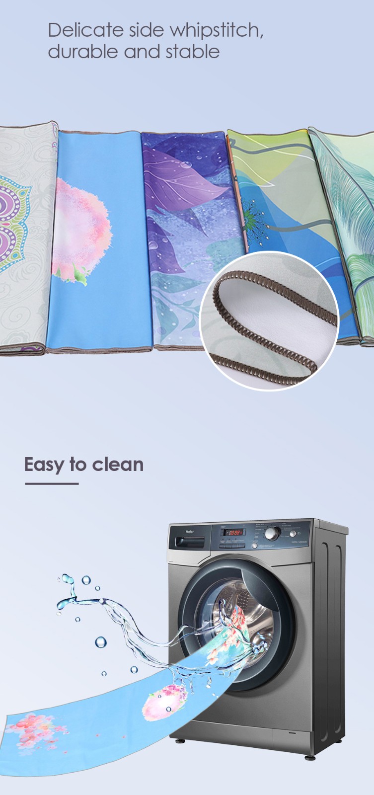 Полотенце для йоги из микрофибры Полотенце для йоги из микрофибры