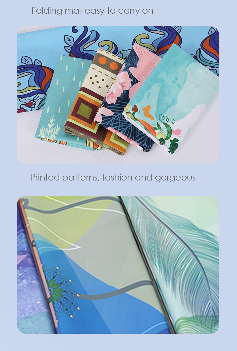 Полотенце для йоги из микрофибры Полотенце для йоги из микрофибры