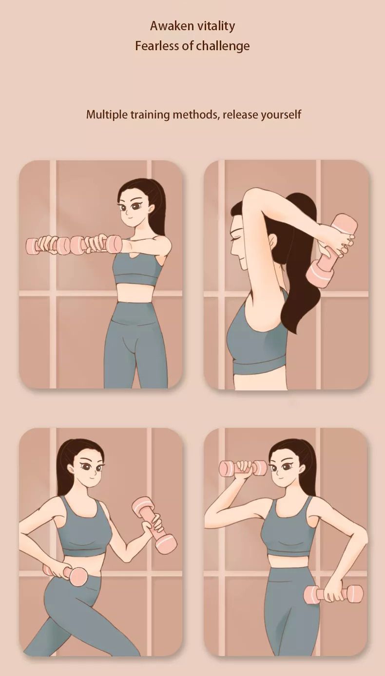 Оптовые Цветные Женские регулируемые гантели Оптовые Цветные Женские регулируемые гантели