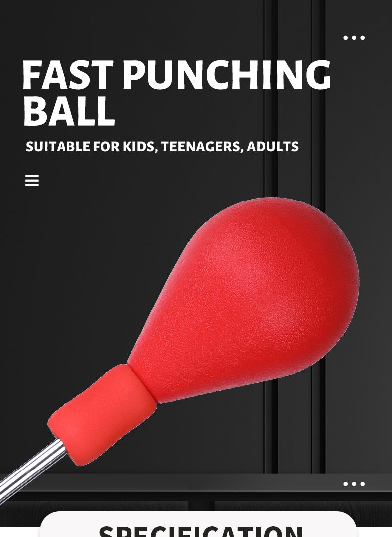 Стоячая боксерская груша Боксерский рефлекторный мешок Стоячая боксерская груша Боксерский рефлекторный мешок