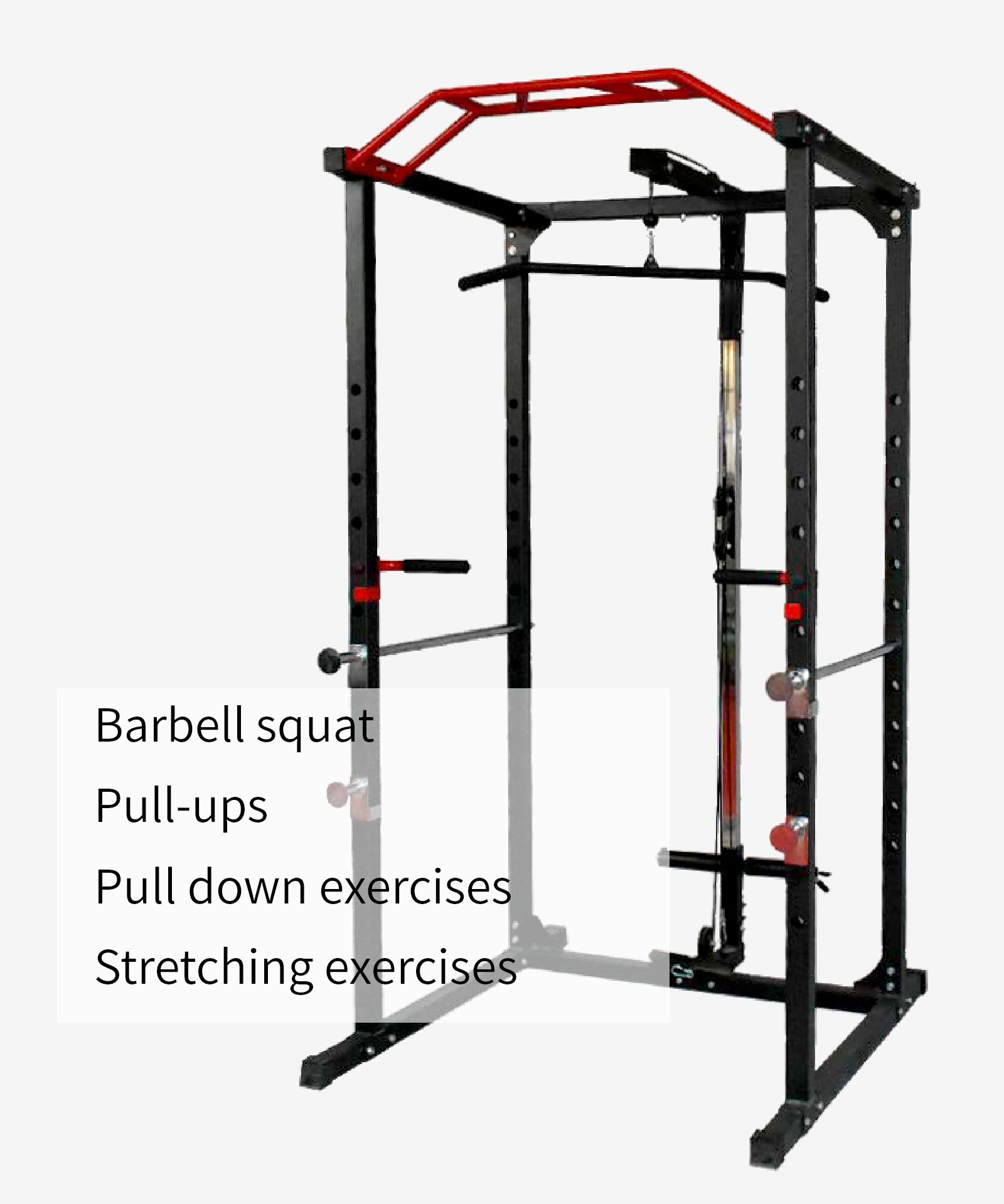 Бытовая стойка для приседаний Бытовая стойка для приседаний