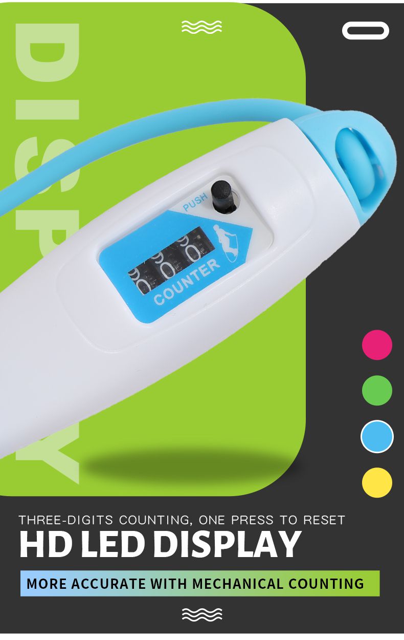 Механический подсчет: Скакалка в форме рыбы, Ручка для подсчета количества прыжков через скакалку Механический подсчет: Скакалка в форме рыбы, ручка для подсчета количества прыжков через скакалку