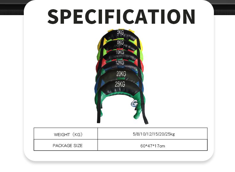 Силовая сумка для силовых тренировок из ПВХ/искусственной кожи Силовая сумка для силовых тренировок из ПВХ/искусственной кожи