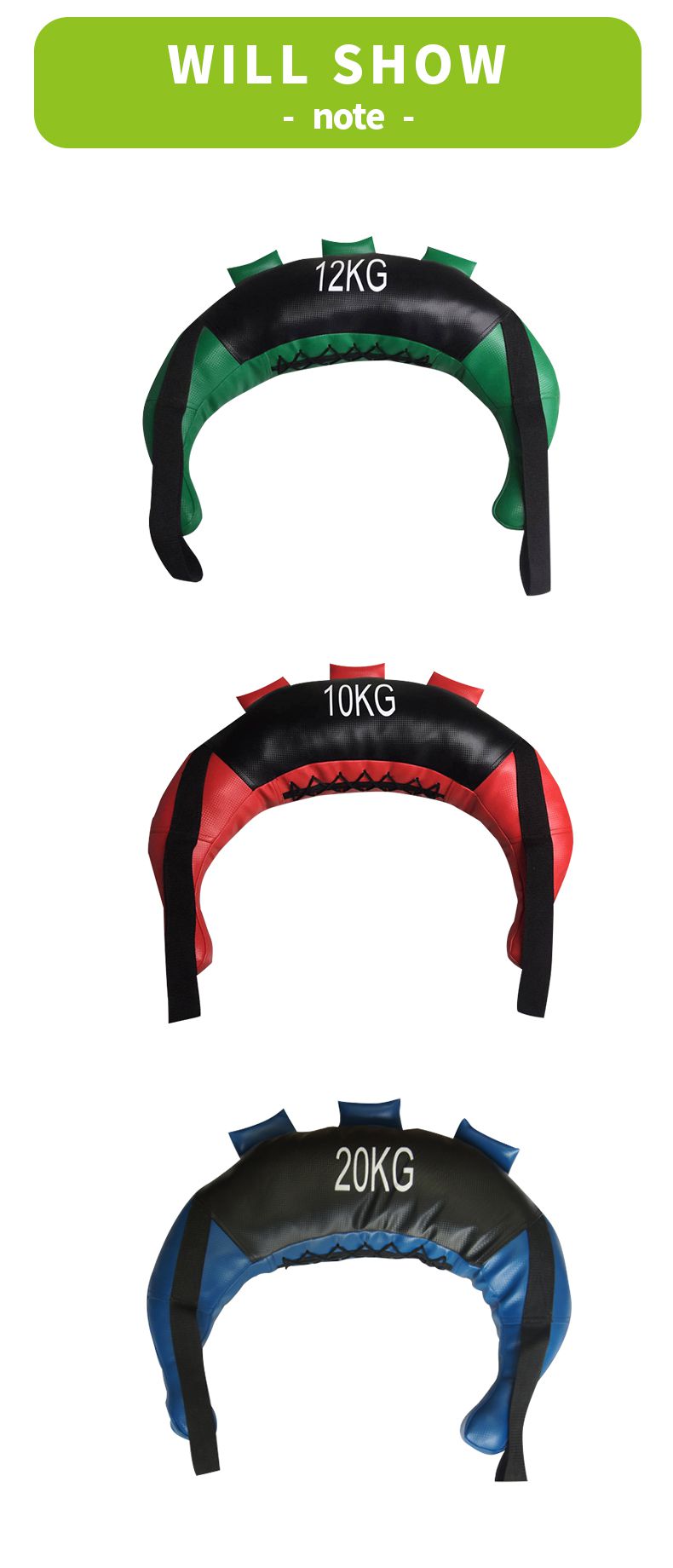 Силовая тренировка силовая сумка из ПВХ / искусственной кожи Силовая тренировка Силовая сумка из ПВХ / искусственной кожи