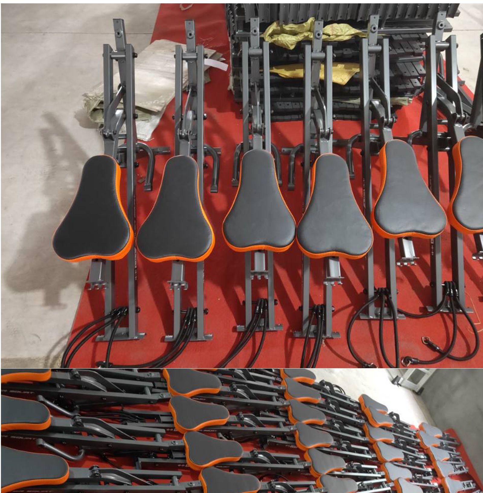 Машина для езды на корточках для гребцов