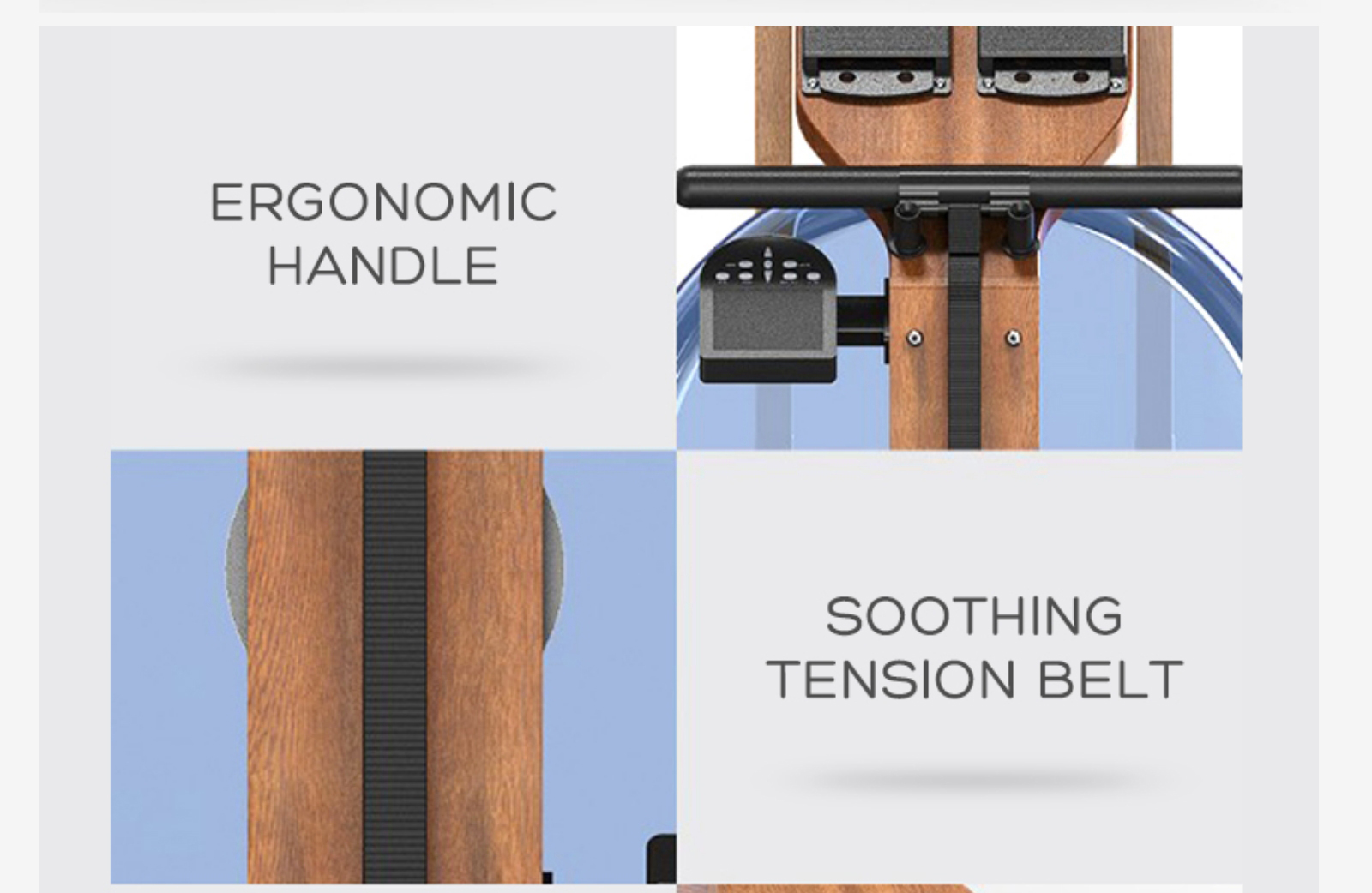 Водный гребной тренажер