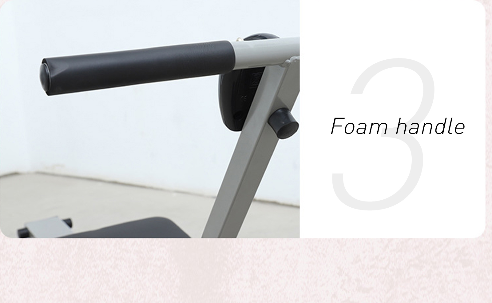 Бытовой гидравлический гребной тренажер