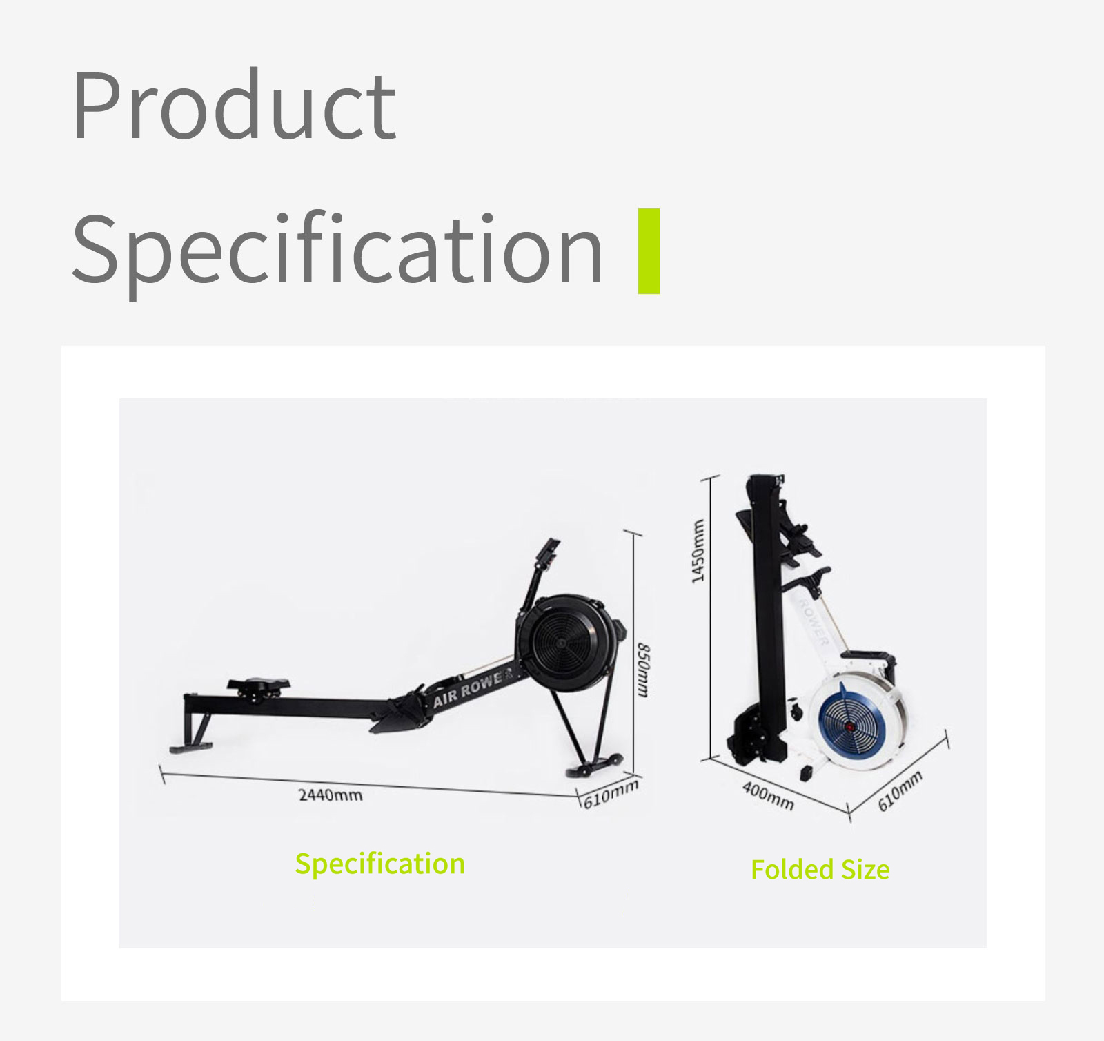 Тренажер для воздушной гребли