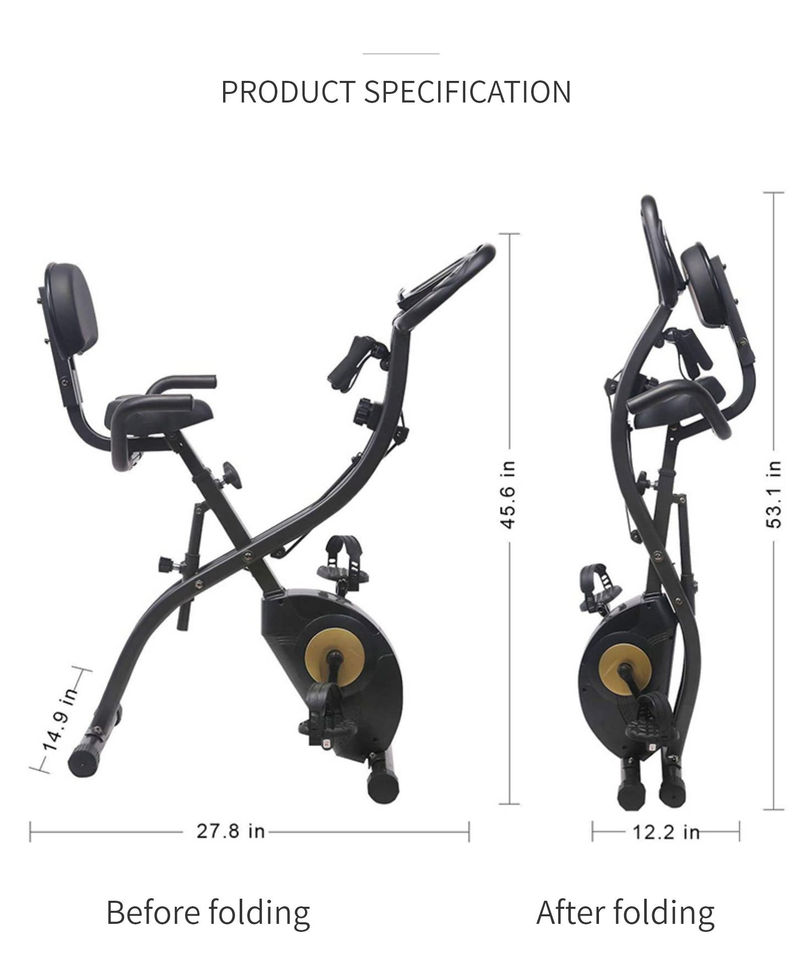 Складной Велотренажер