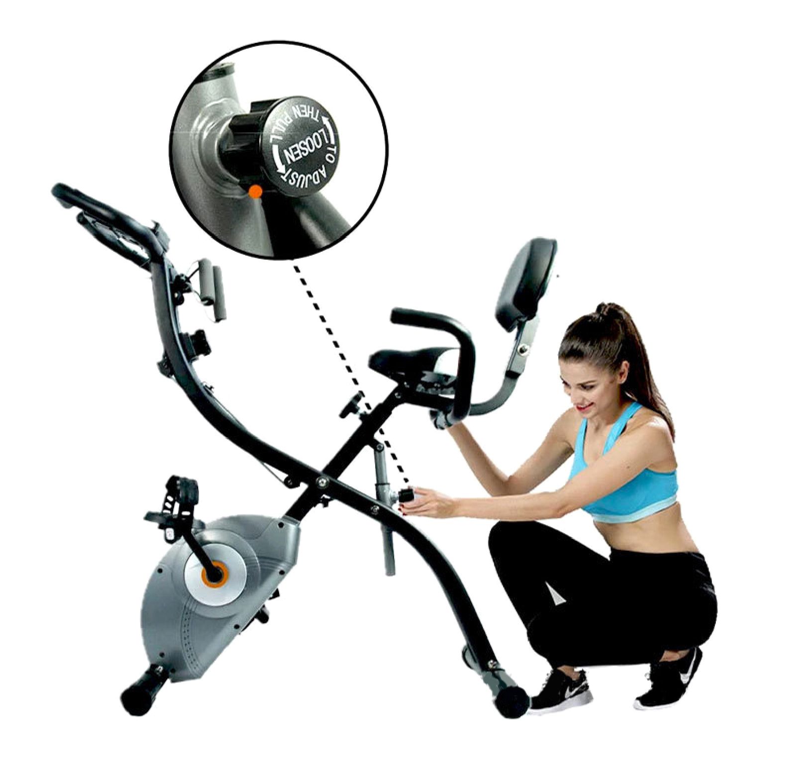 Складной велотренажер