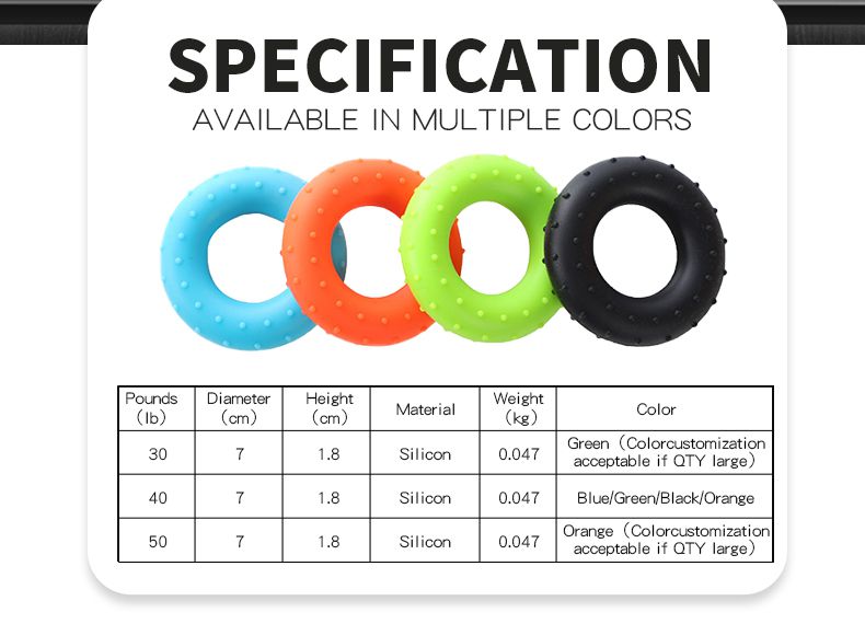 Резиновое кольцо для тренировки хвата Тенникоит Резиновое кольцо для тренировки хвата Тенникоит