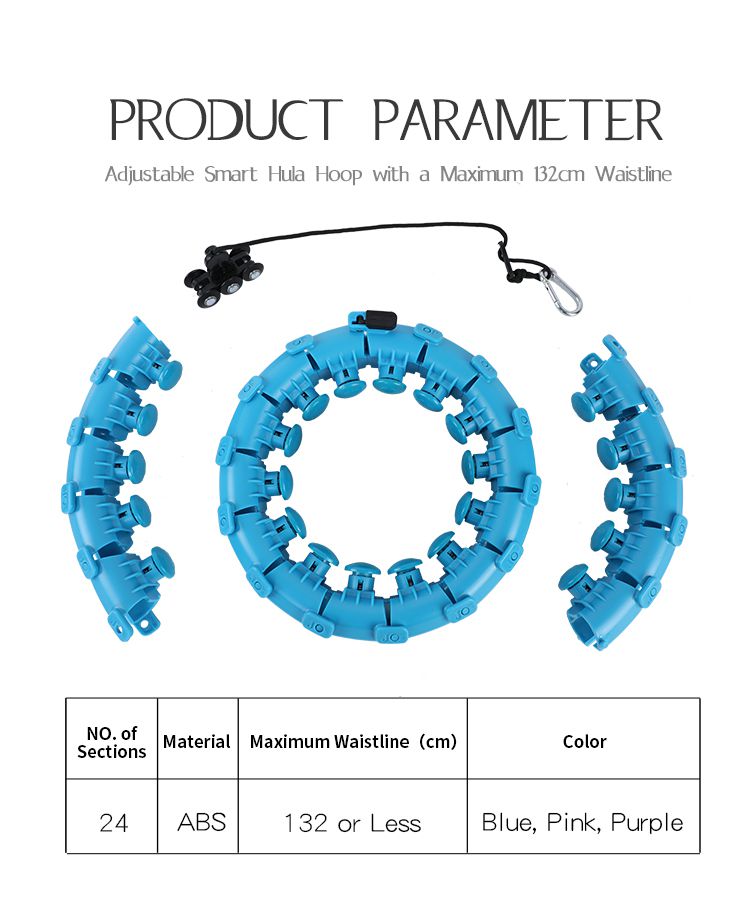 Умный утяжеленный обруч для хула-хупа Умный утяжеленный обруч для хула-хупа