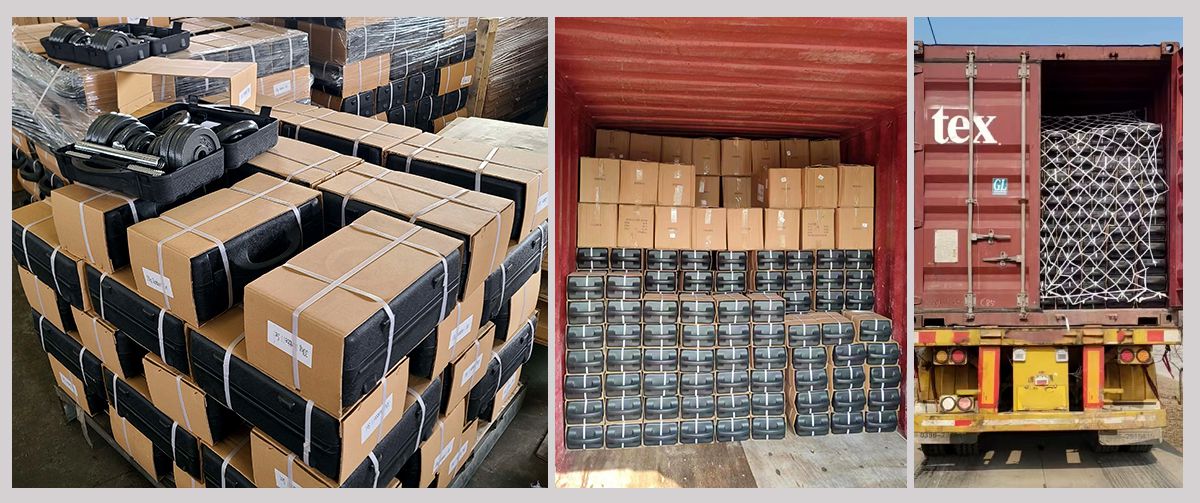 Оптовая продажа многофункционального набора для гантелей и штанги с краской из Чугуна