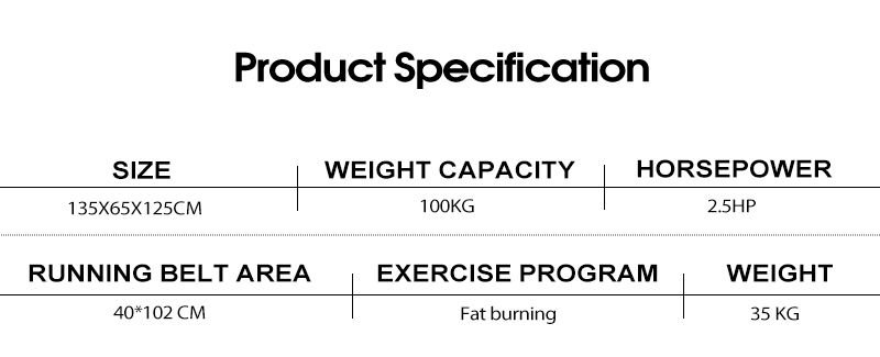 Складная беговая дорожка с Bluetooth-приводом для Помещений