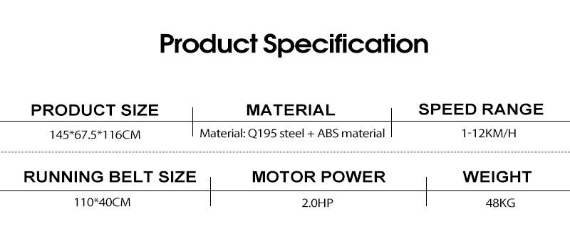 Бесшумная складная электрическая беговая дорожка для помещений Бесшумная складная электрическая беговая дорожка для помещений