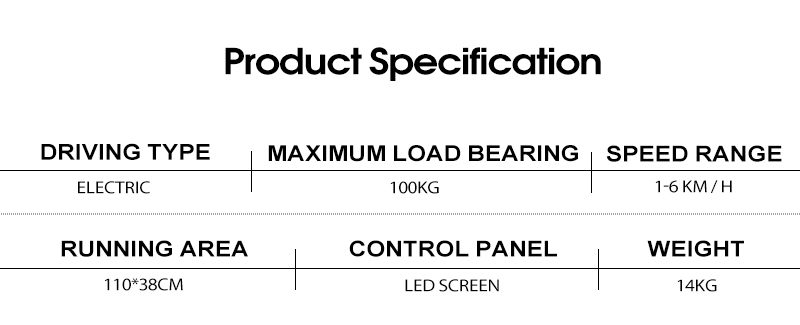 Настольная беговая дорожка с ЖК-дисплеем Настольная беговая дорожка с ЖК-дисплеем