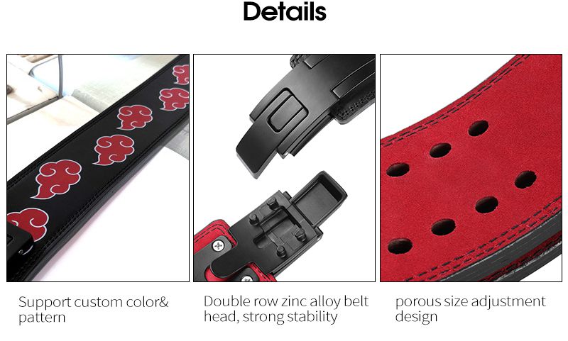 Изготовленный на заказ пояс для пауэрлифтинга Подъемный пояс