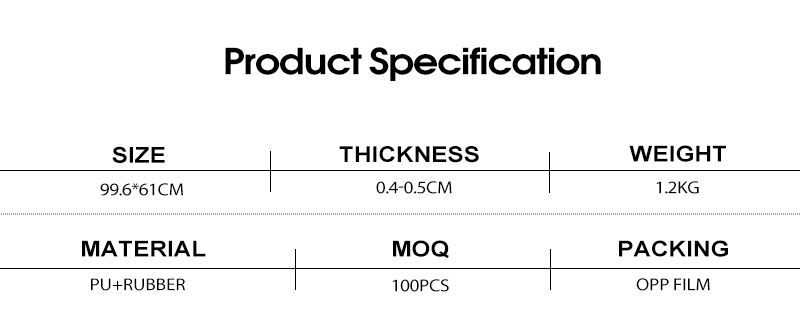 Специально разработанный противоскользящий коврик для пилатеса PU Reformer