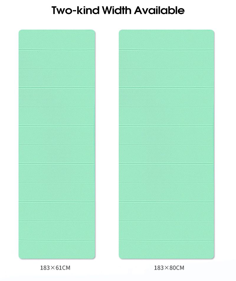 Оптовый Складной коврик для йоги из тонкого полиэтилена для Путешествий