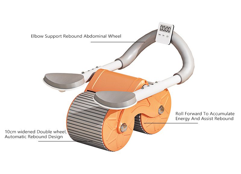 Ролик для пресса с опорой на локоть