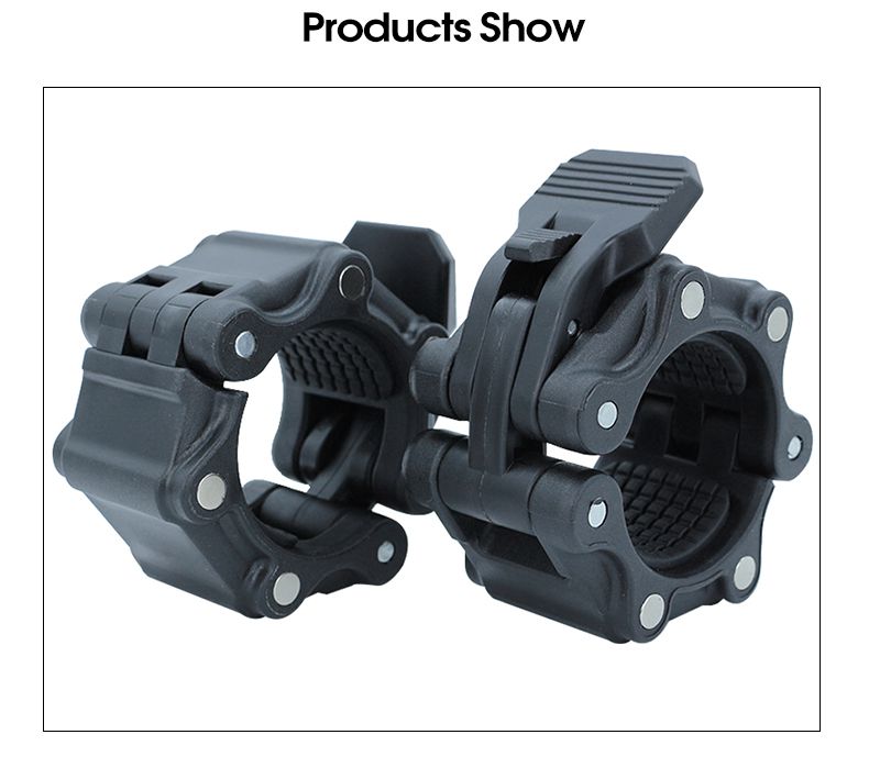 Оптовые пластиковые магнитные Олимпийские ошейники для штанги