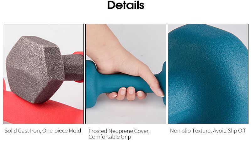 Погружная гантель из матового пластика с плоской головкой