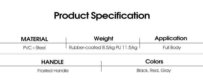 Круглые полиуретановые гантели в стиле Капитана Америки