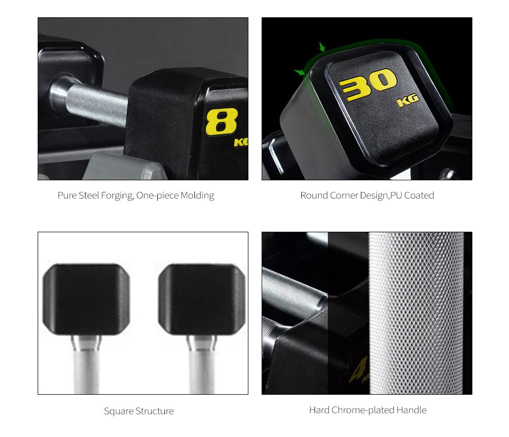 Гантели с полиуретановым покрытием