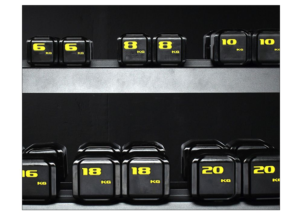 Гантели с полиуретановым покрытием