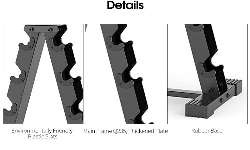 Стойка для гантелей определенной формы Стойка для гантелей определенной формы