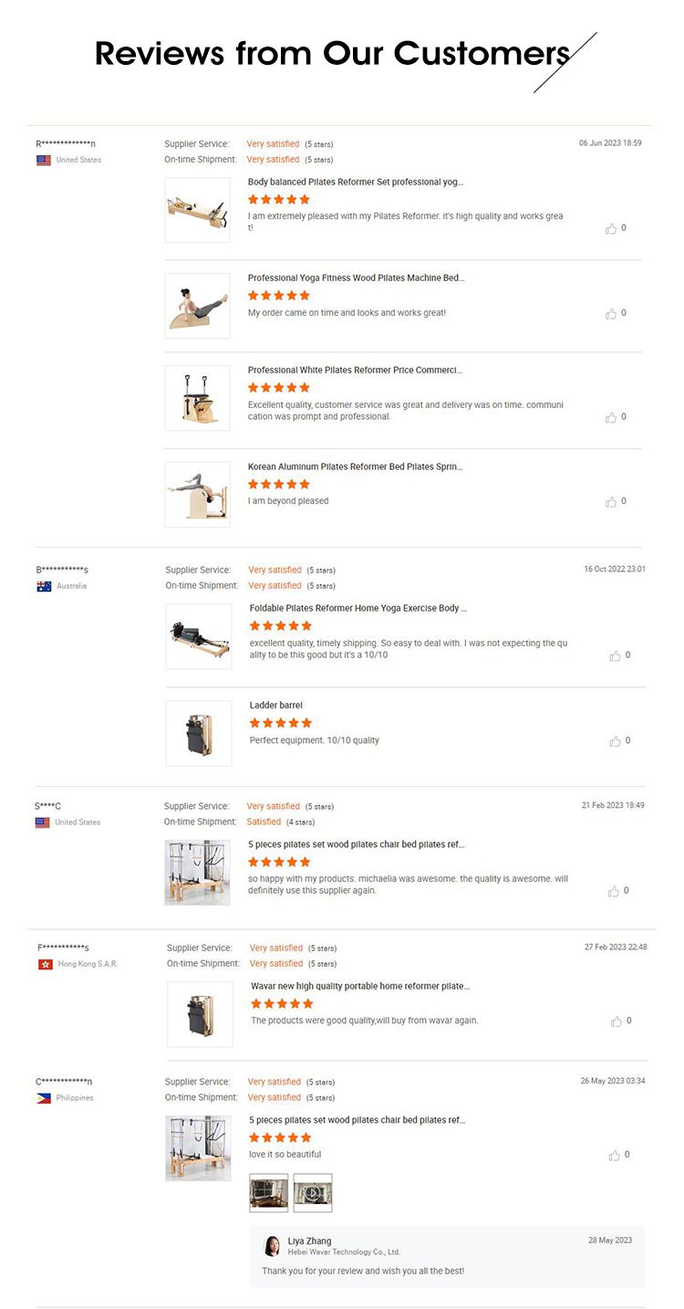 Складной алюминиевый Пилатес-реформатор для бодибилдинга высокого качества для коммерческого использования