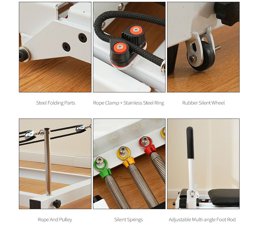 Стальной портативный тренажер для пилатеса